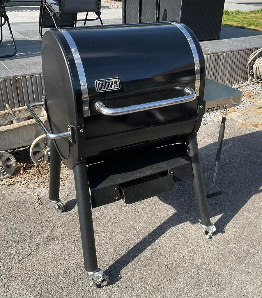 Weber Smokefire BBQ, Tuin en Terras, Elektrische barbecues, Ophalen of Verzenden, Zo goed als nieuw