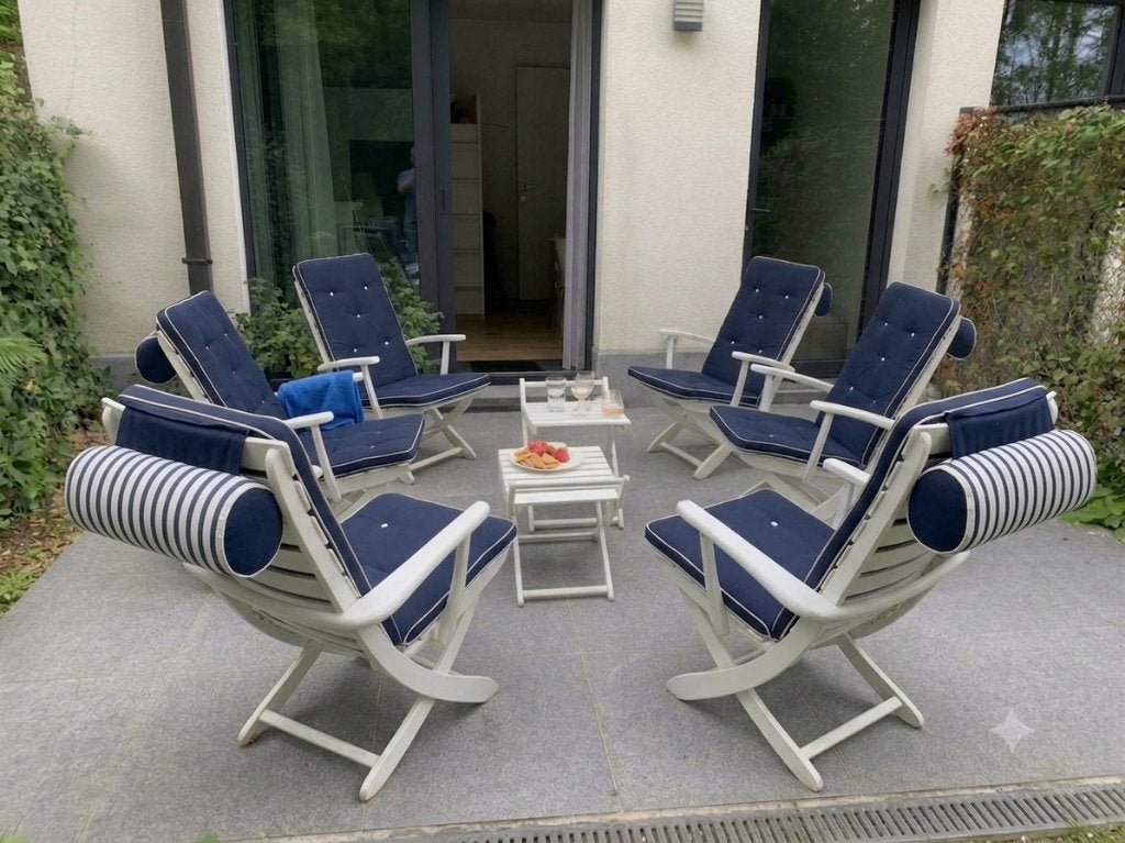 Chaises de jardin, Enlèvement, Utilisé, Synthétique, Ajustable
