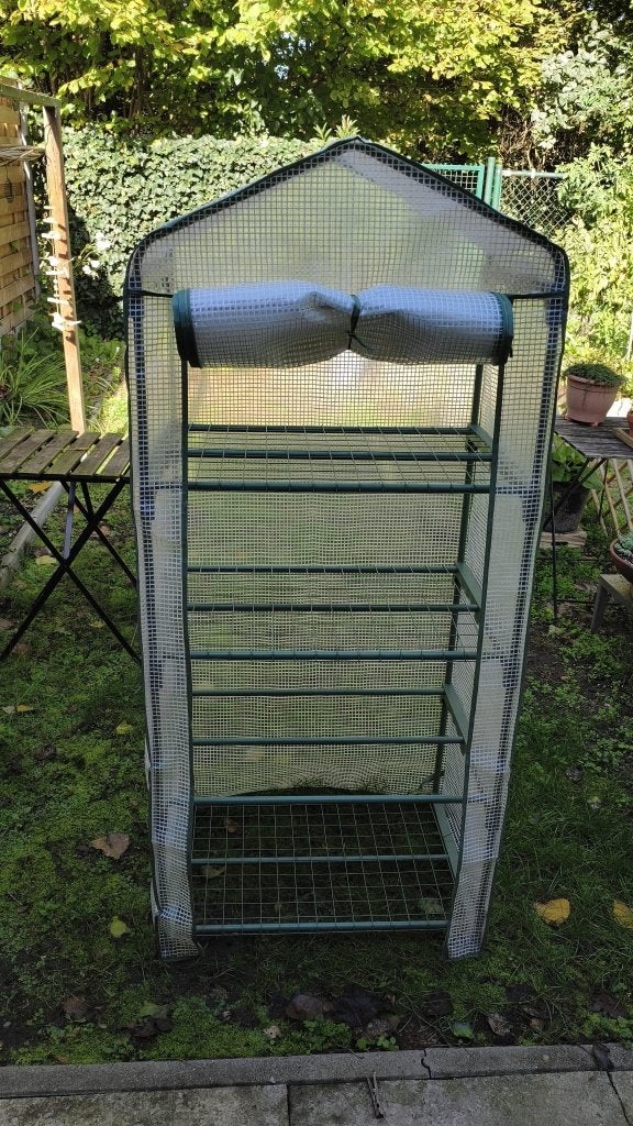 kweekkas / winterbeschermingskas, Tuin en Terras, Ophalen, Zo goed als nieuw, Kweektent