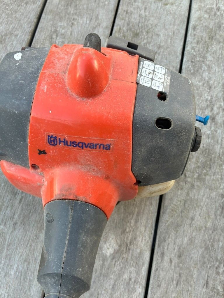 Kantenmaaier Husqvarna 128c, Jardin & Terrasse, Enlèvement, Utilisé, Essence, Husqvarna