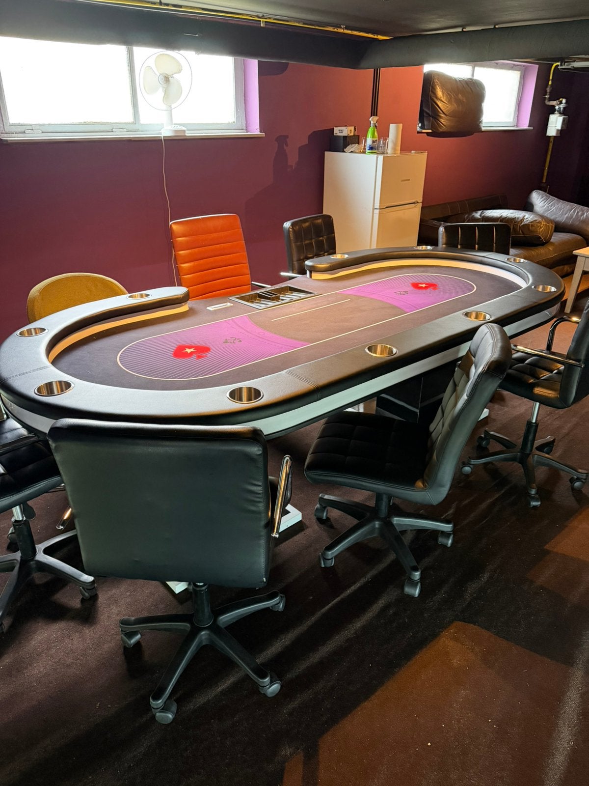 Pokertafel, Maison & Meubles, Armoires | Meubles ordinateur, 80 cm ou plus, 70 à 120 cm, Comme neuf, Enlèvement