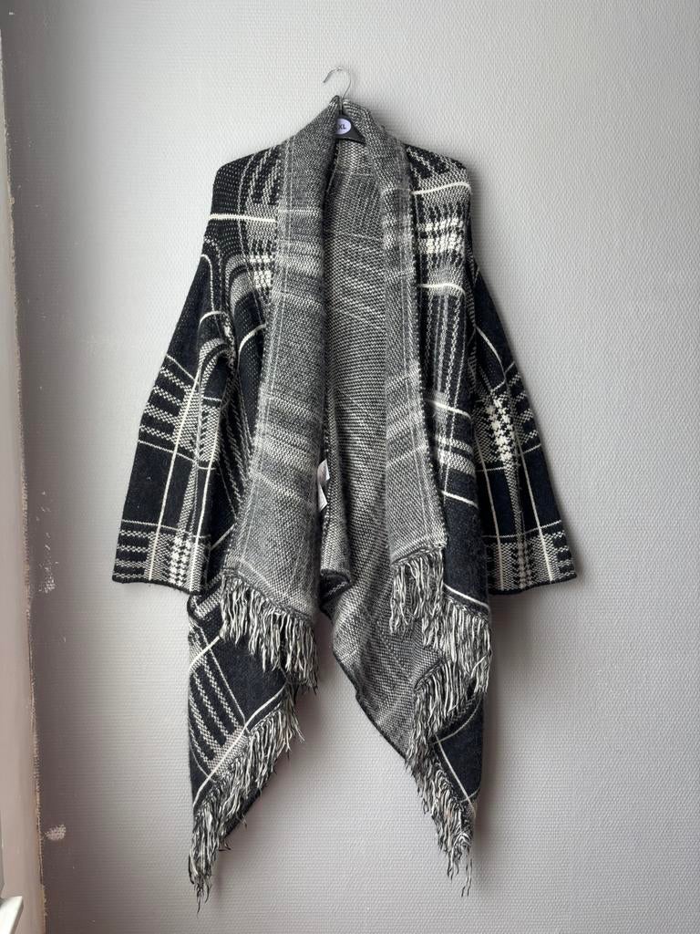 Maje - Gilet long - Taille unique, Envoi, Taille 38/40 (M), Noir