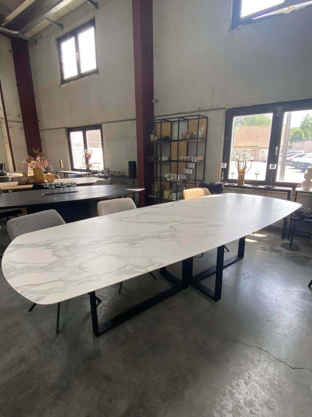 Tafel keramiek 300x120cm nieuw!, Tuin en Terras, Tuintafels, Wagenaarstraat 39, Algu design, Nieuw, Ophalen of Verzenden