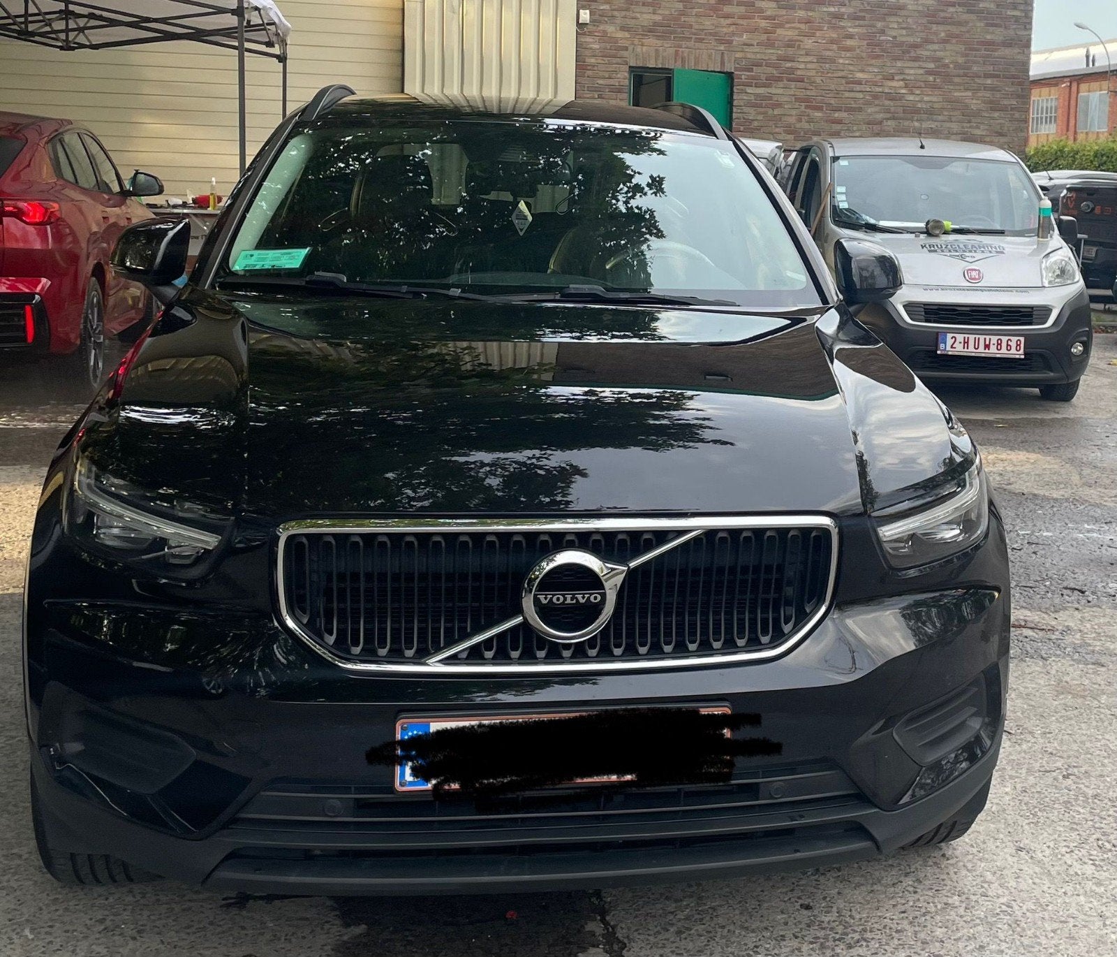 volvo xc40 15cc essence t3 2019  129000km, Auto's, Volvo, Zwart, Zwart, Particulier, XC40
