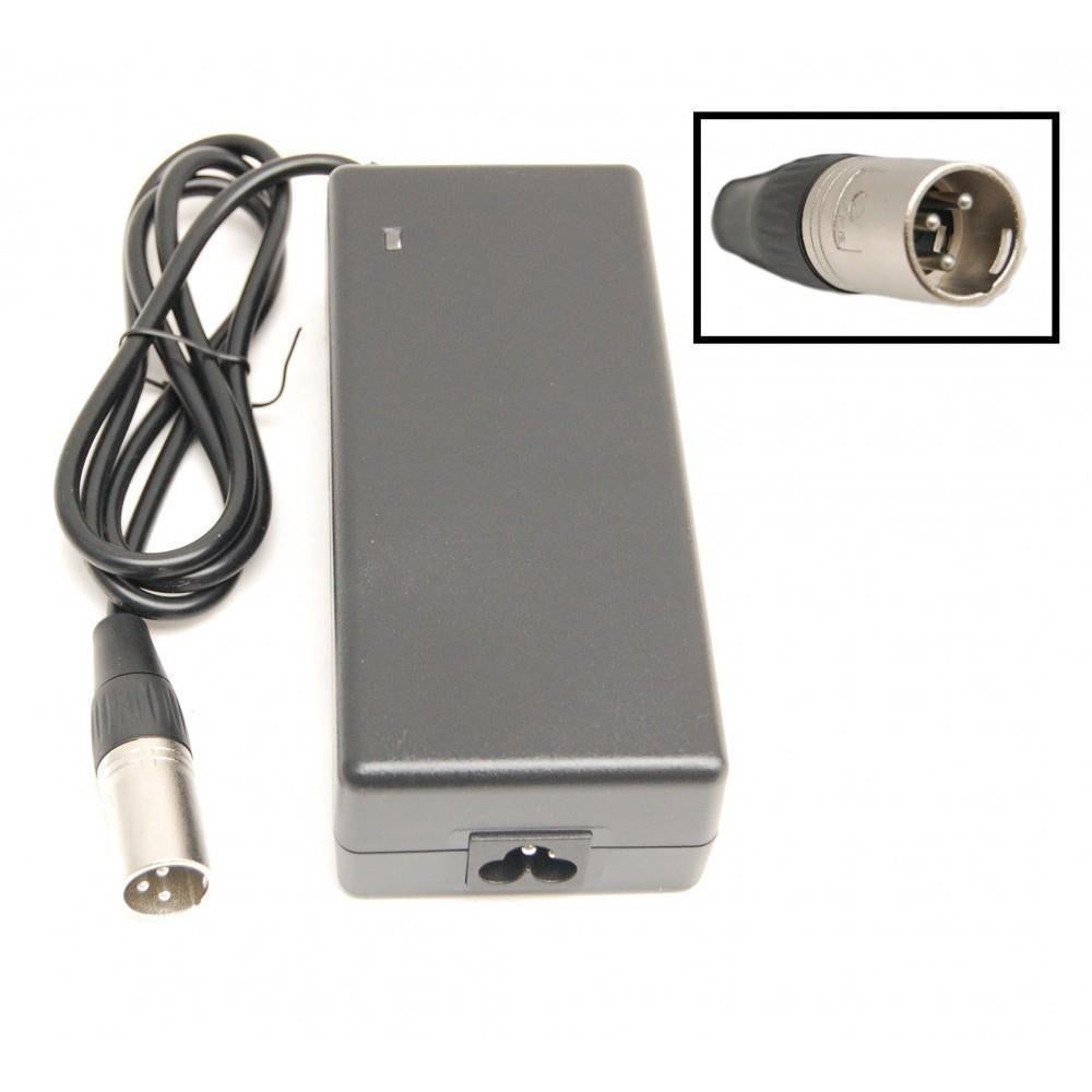 36 volt XLR neutrik plug Li-ion acculader, Ophalen of Verzenden, Nieuw