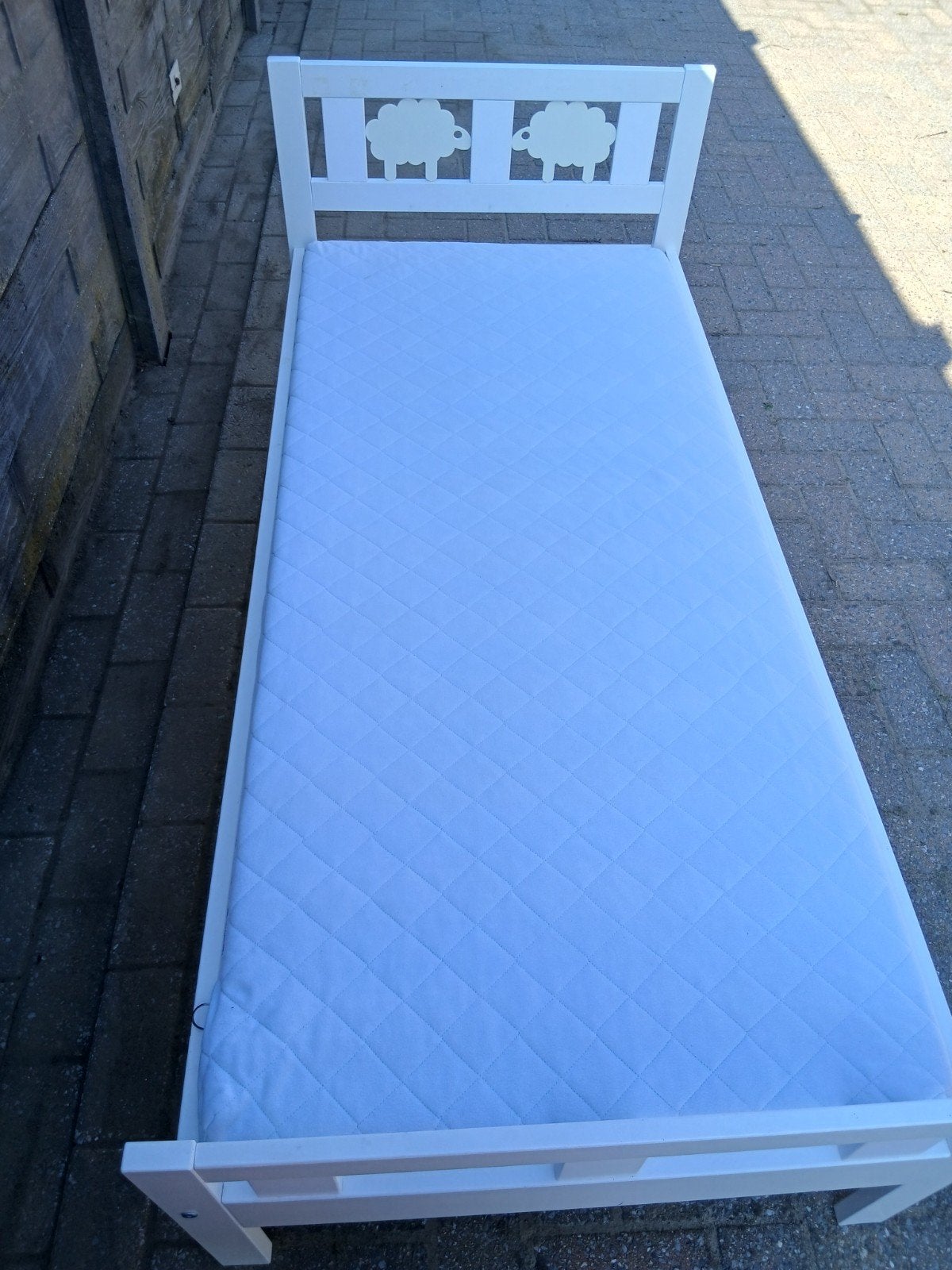 peuterbed ikea, Kinderen en Baby's, Gebruikt, 70 tot 85 cm, 160 tot 180 cm, Ophalen