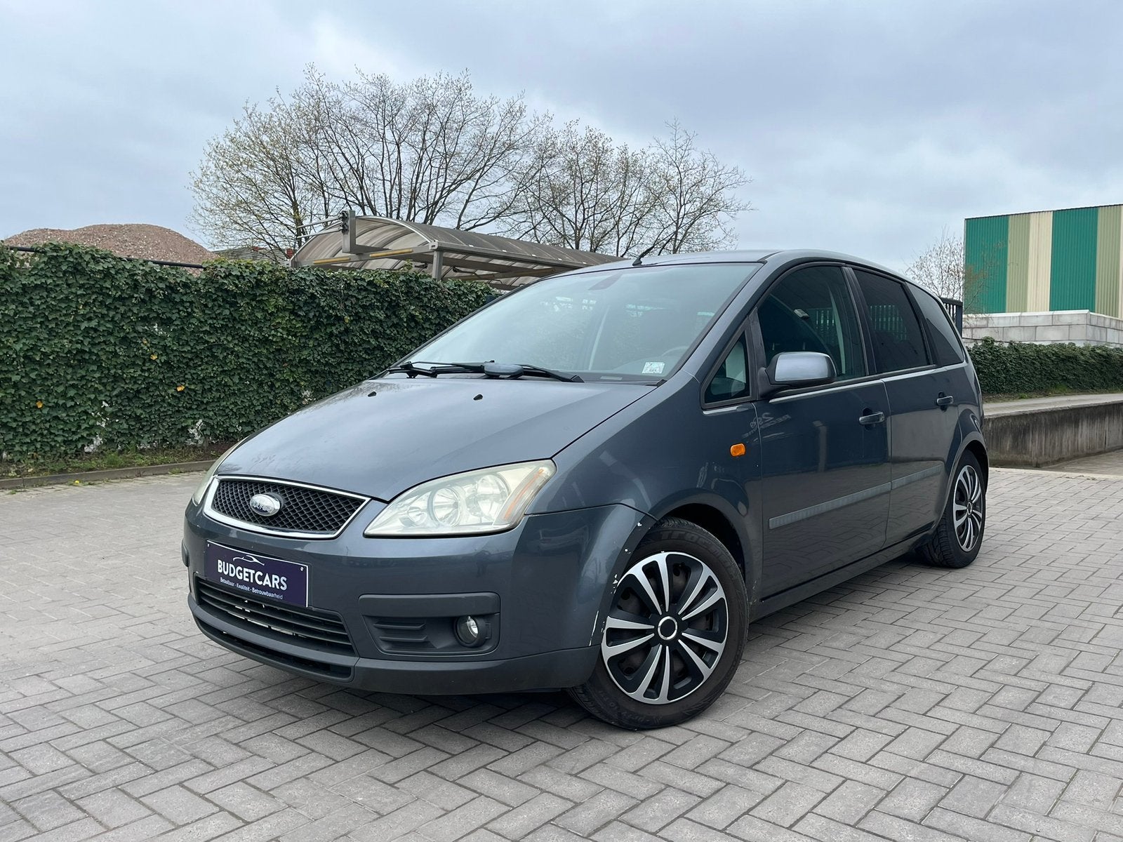 Ford C-Max 1.6iBenzine/2005/Digitale-Airco/Gekeurd* 1.649€, Auto's, Ford, Bedrijf, Handgeschakeld, Euro 4, Zilver of Grijs