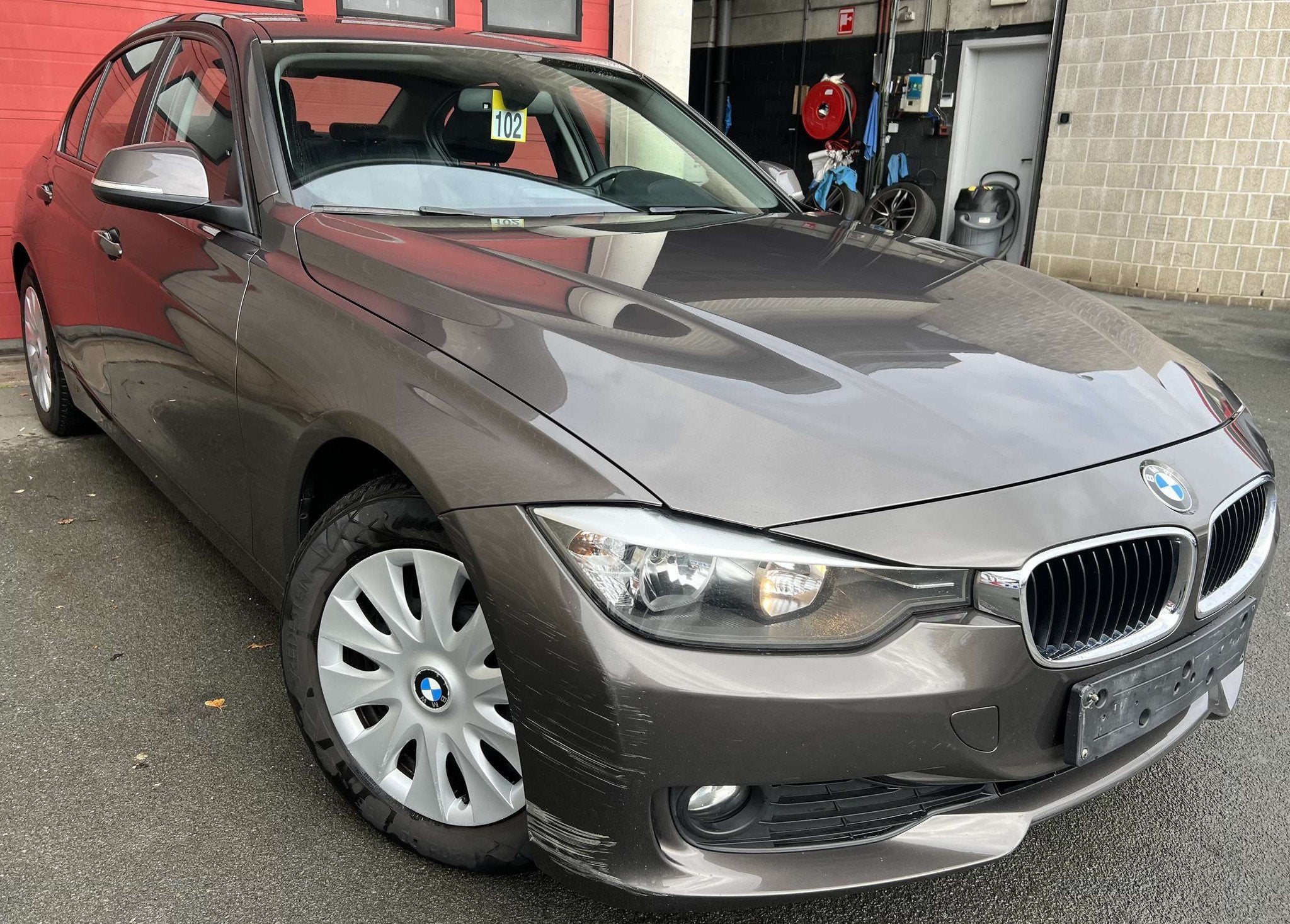 BMW 3 Serie 316 dA + NAVI + CUIR + BOITE AUTO (automatique), Autos, Cuir, Euro 5, Achat, 4 portes