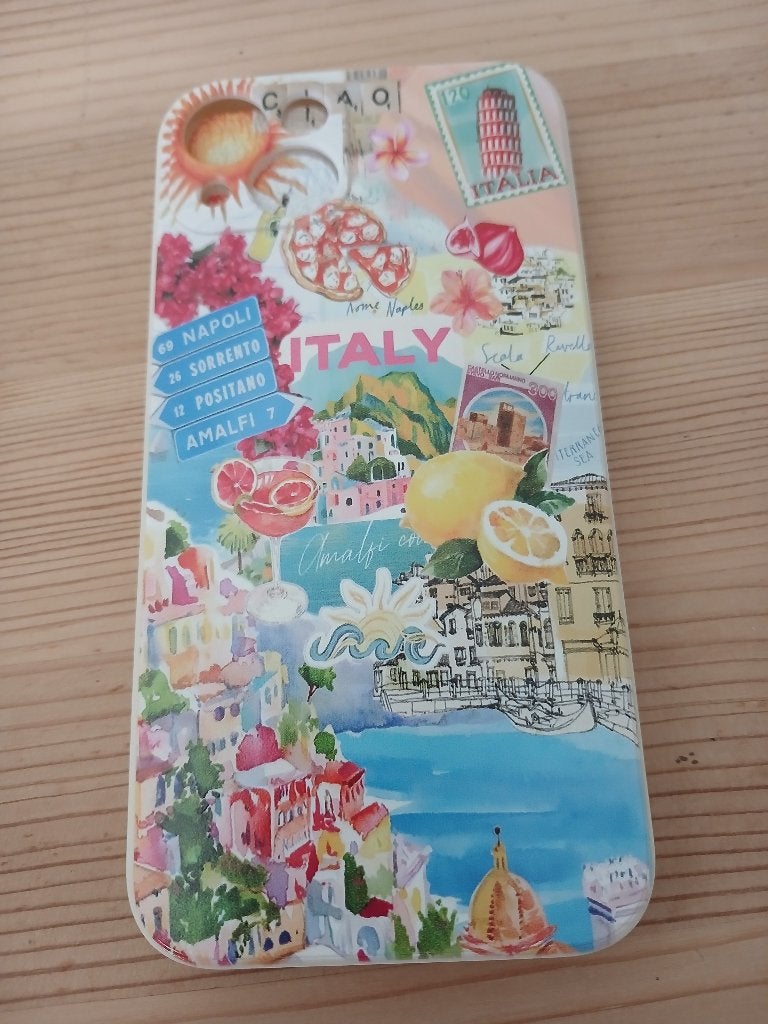 Coque IPhone 13 Italy, Neuf, Résistant aux chocs, Multicolore, IPhone 13