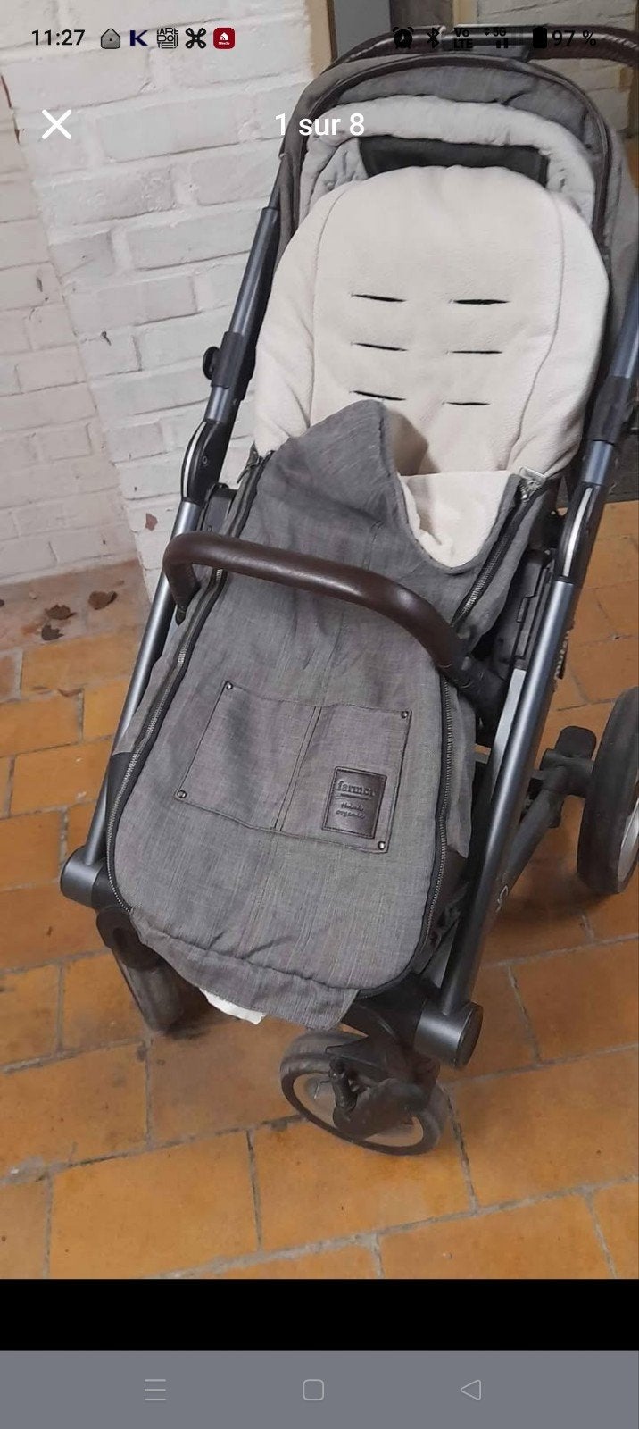 poussette musty igo, Enlèvement, Poussette