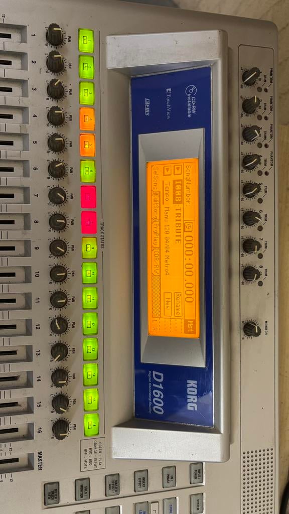 Korg D1600 - Home studio, Enlèvement, Comme neuf