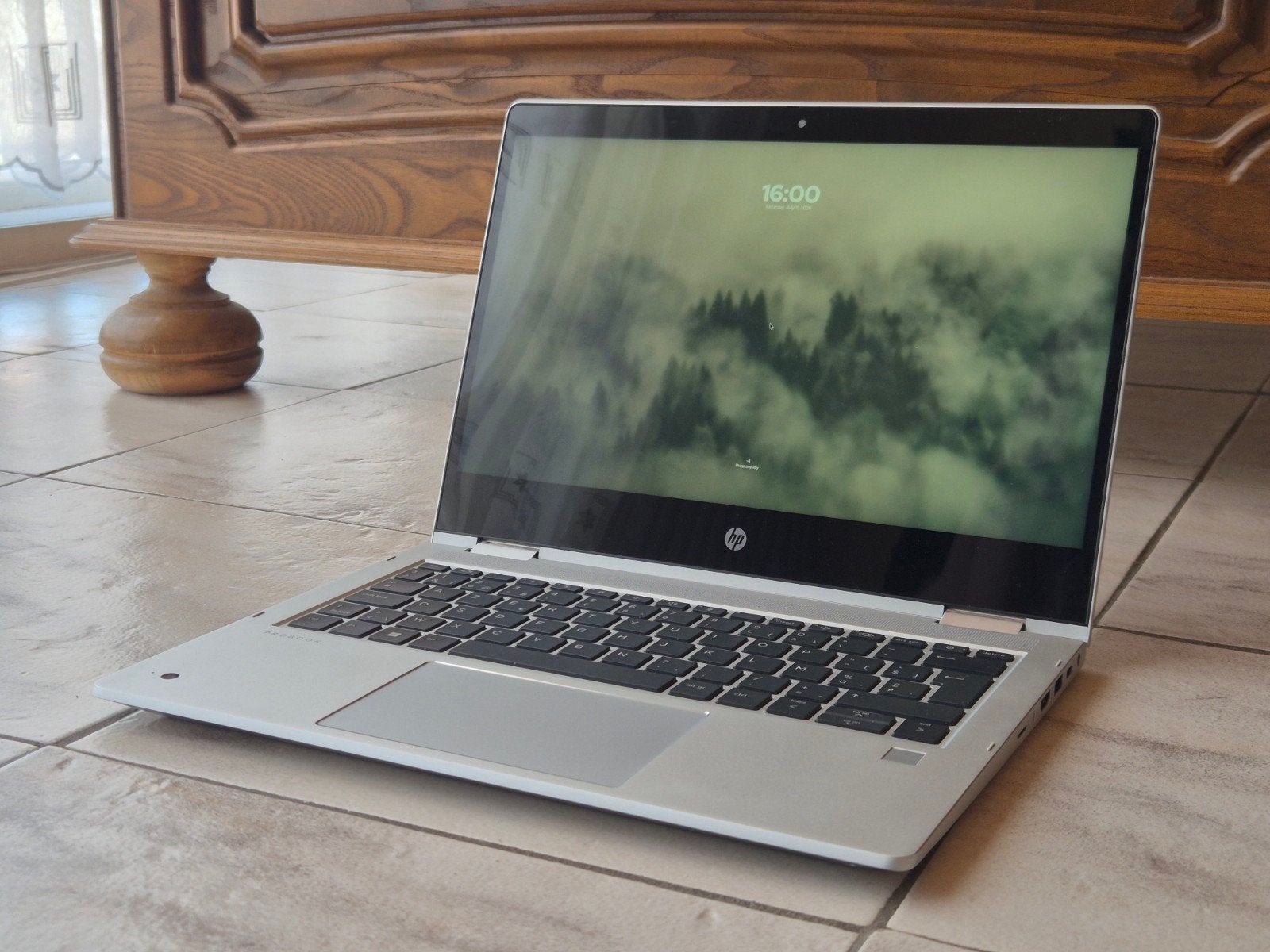 HP Pro x360 435 G10, Computers en Software, Windows Laptops, Zo goed als nieuw, 13 inch, SSD, 4 Ghz of meer, 16 GB, Azerty, Met touchscreen