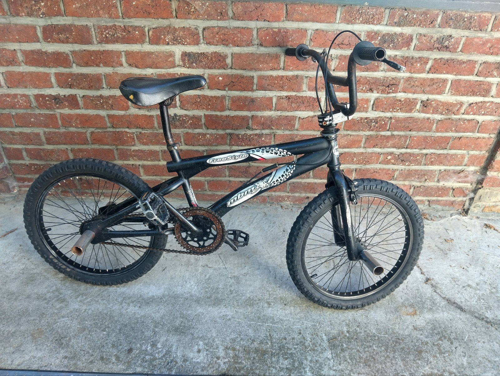 BMX freestyle, Enlèvement