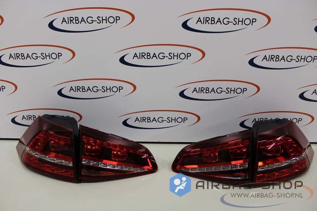 Originele Volkswagen Golf 7 LED Achterlichten incl. Montage, Gebruikt, -, -, Ophalen of Verzenden