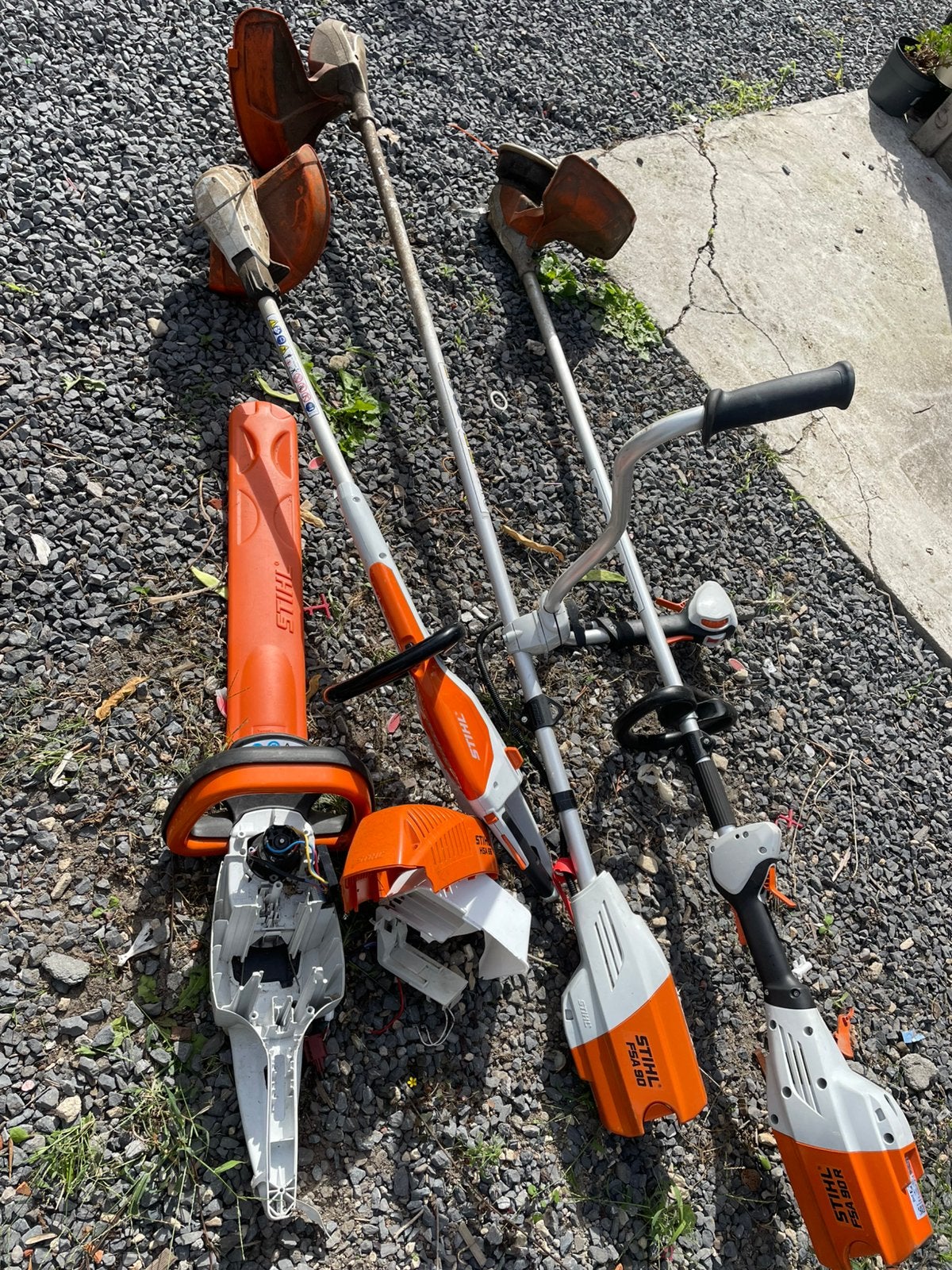 stihl, Ophalen of Verzenden, Zo goed als nieuw