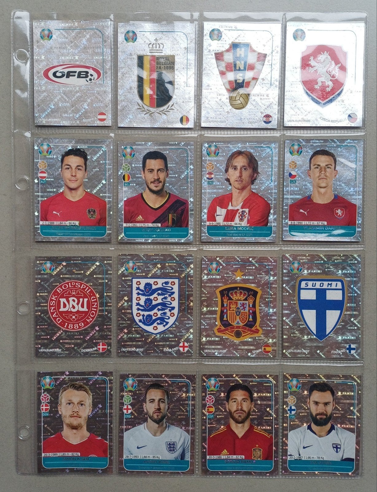 Panini Euro 2020 Preview 20 Badges + captains teams, Enlèvement ou Envoi