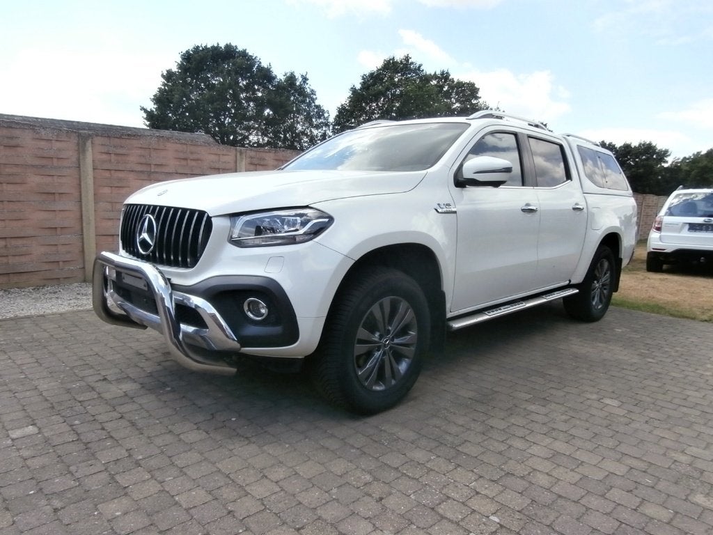 mercedes x350d 4 matic power MOTORSCHADE, Auto's, Mercedes-Benz, Automaat, 4 deurs, Wit, Leder
