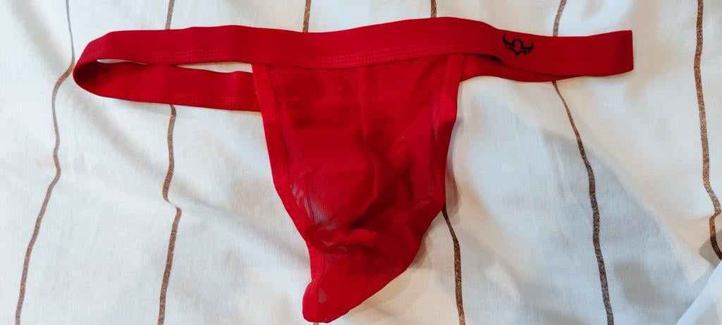 Transparante string l-xl, Ophalen
