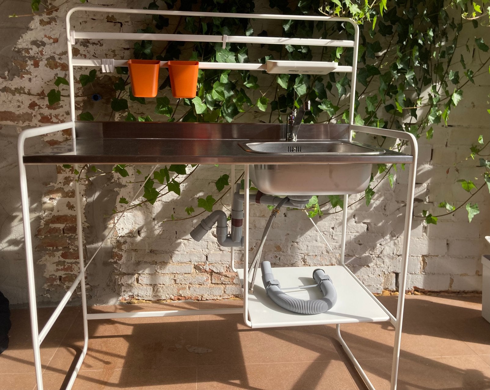Kitchenette wit Ikea, Ophalen, Zo goed als nieuw, Wit