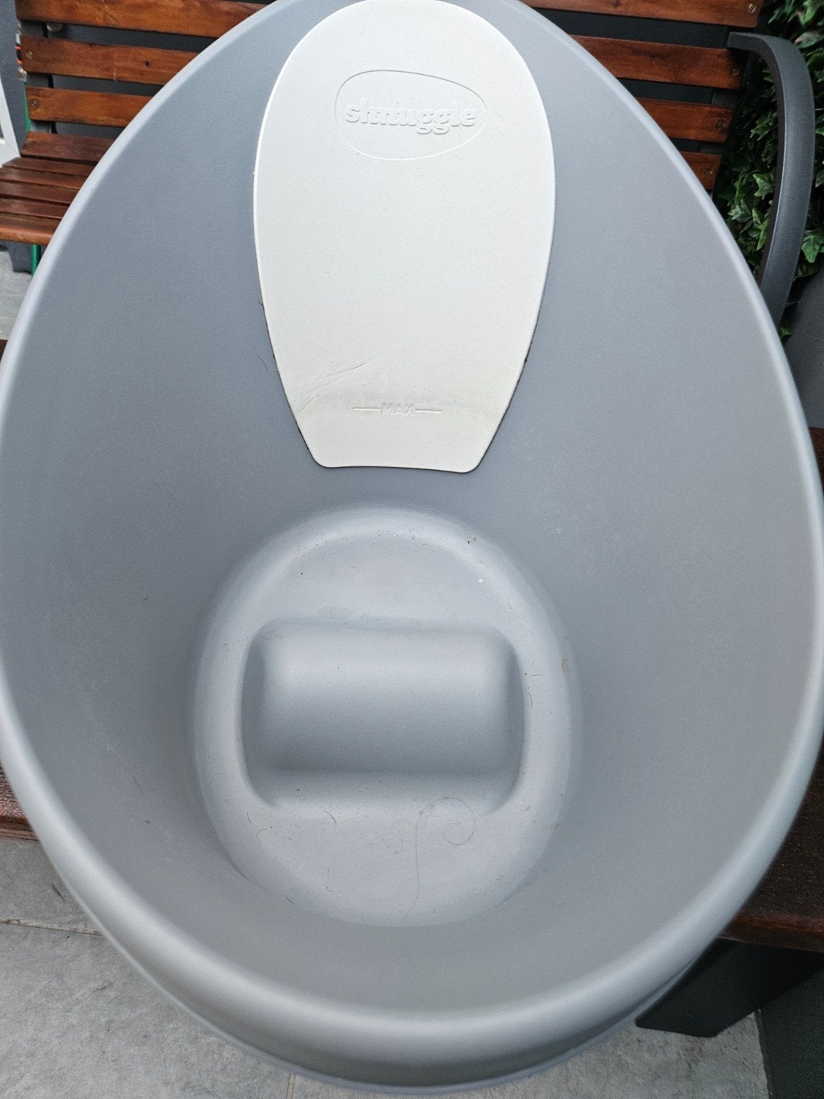 Baignoire Shnuggle en bon état, Enfants & Bébés, Bains & Soins, Enlèvement ou Envoi, Comme neuf, Baignoire, Autres marques