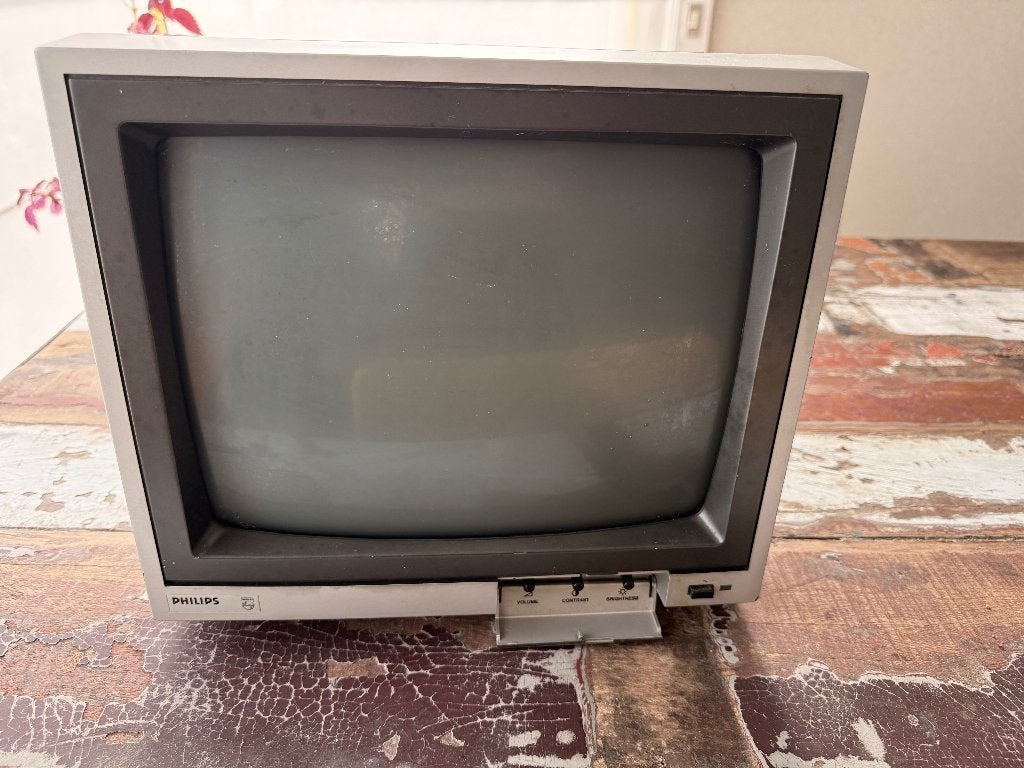 Philips BM7552 monochrome monitor met groen scherm, Computers en Software, Ophalen, Gebruikt