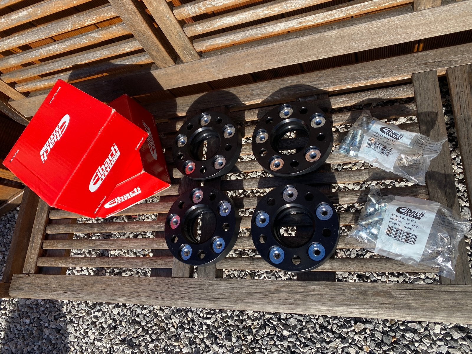 Entretoise 25mm EIBACH Pro Spacers 7 - 5x120 / 72,5mm - New, Enlèvement