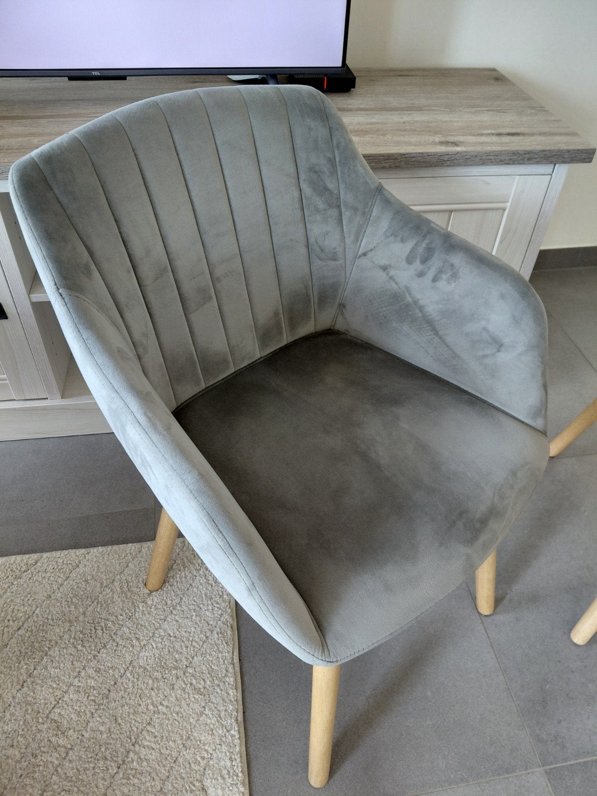 6 cosi stoeltjes in twee kleuren, Huis en Inrichting, Ophalen, Vijf, Zes of meer stoelen