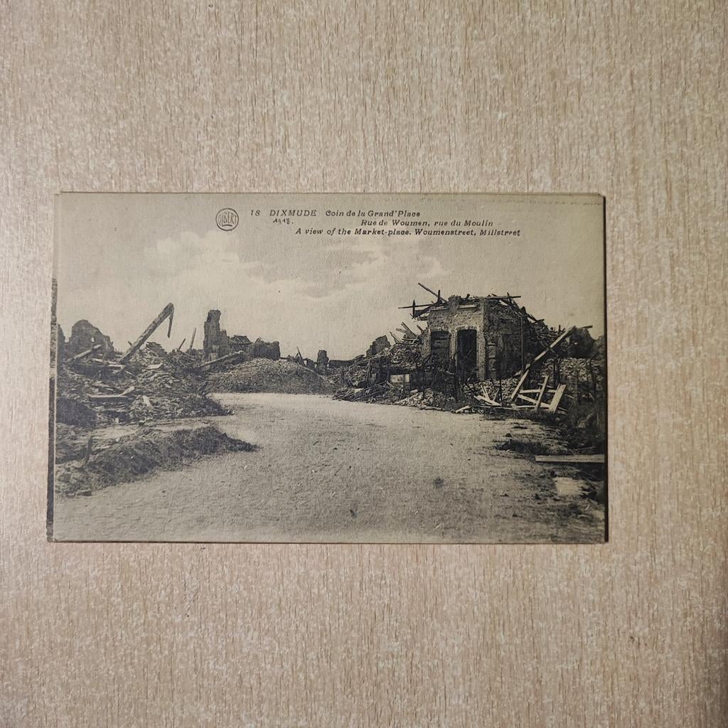 Diksmuide coin de la Grand place, Verzamelen, Ophalen of Verzenden