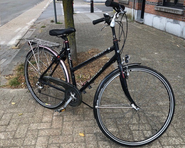 sportieve BATAVUS met 14 versnellingen,nagezien-alles werkt!, Fietsen en Brommers, Ophalen, Gebruikt, Velgrem, Versnellingen