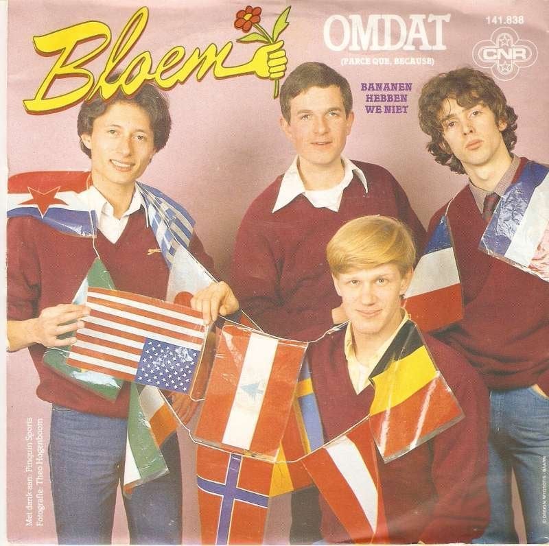 single Bloem - Omdat (parce que, because), 7 inch, Ophalen of Verzenden, Zo goed als nieuw, Overige typen