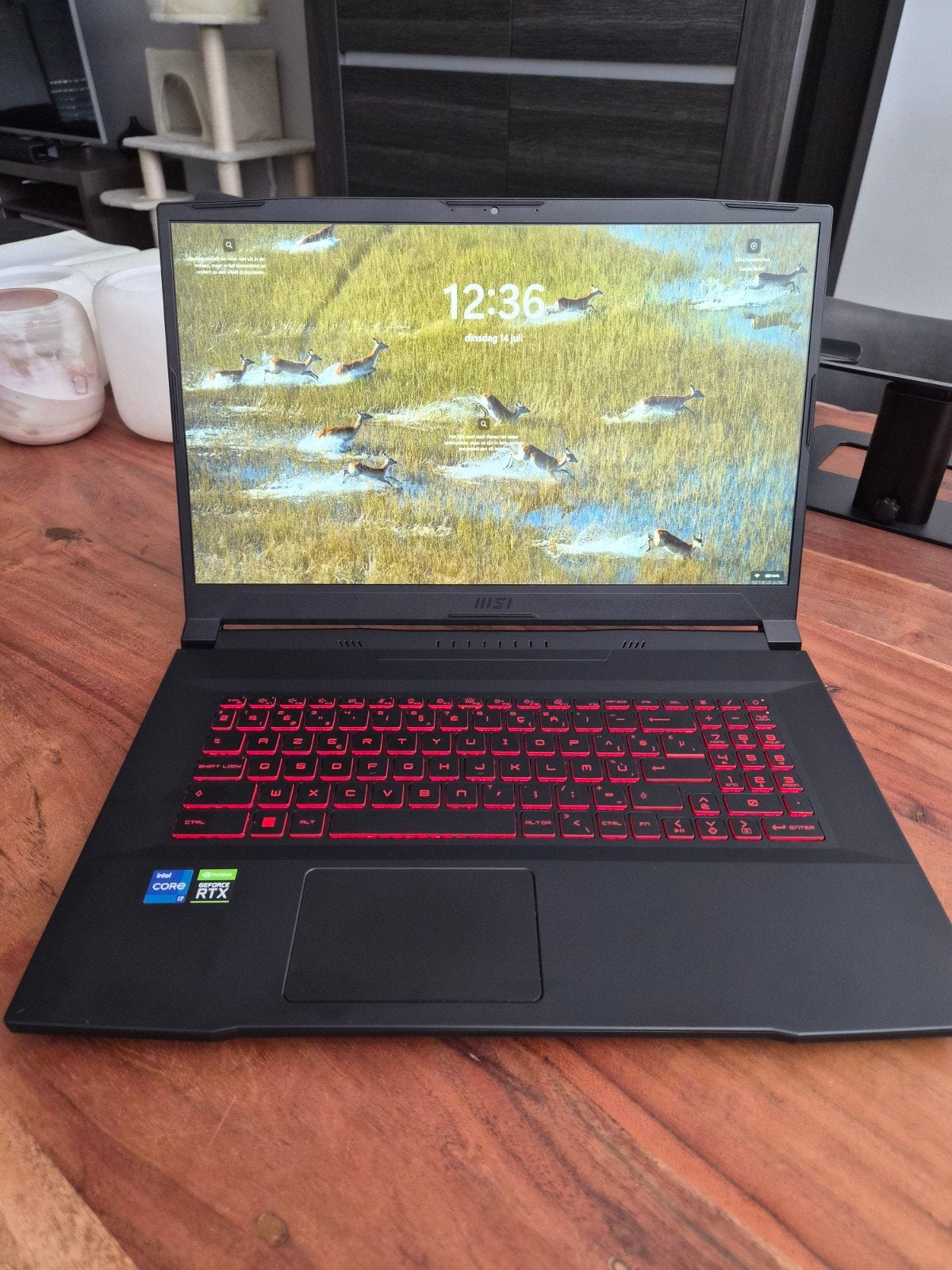MSI Katana GF76 (11UC-656BE) 17" RTX 3050, Informatique & Logiciels, Ordinateurs portables Windows, Comme neuf, 17 pouces ou plus