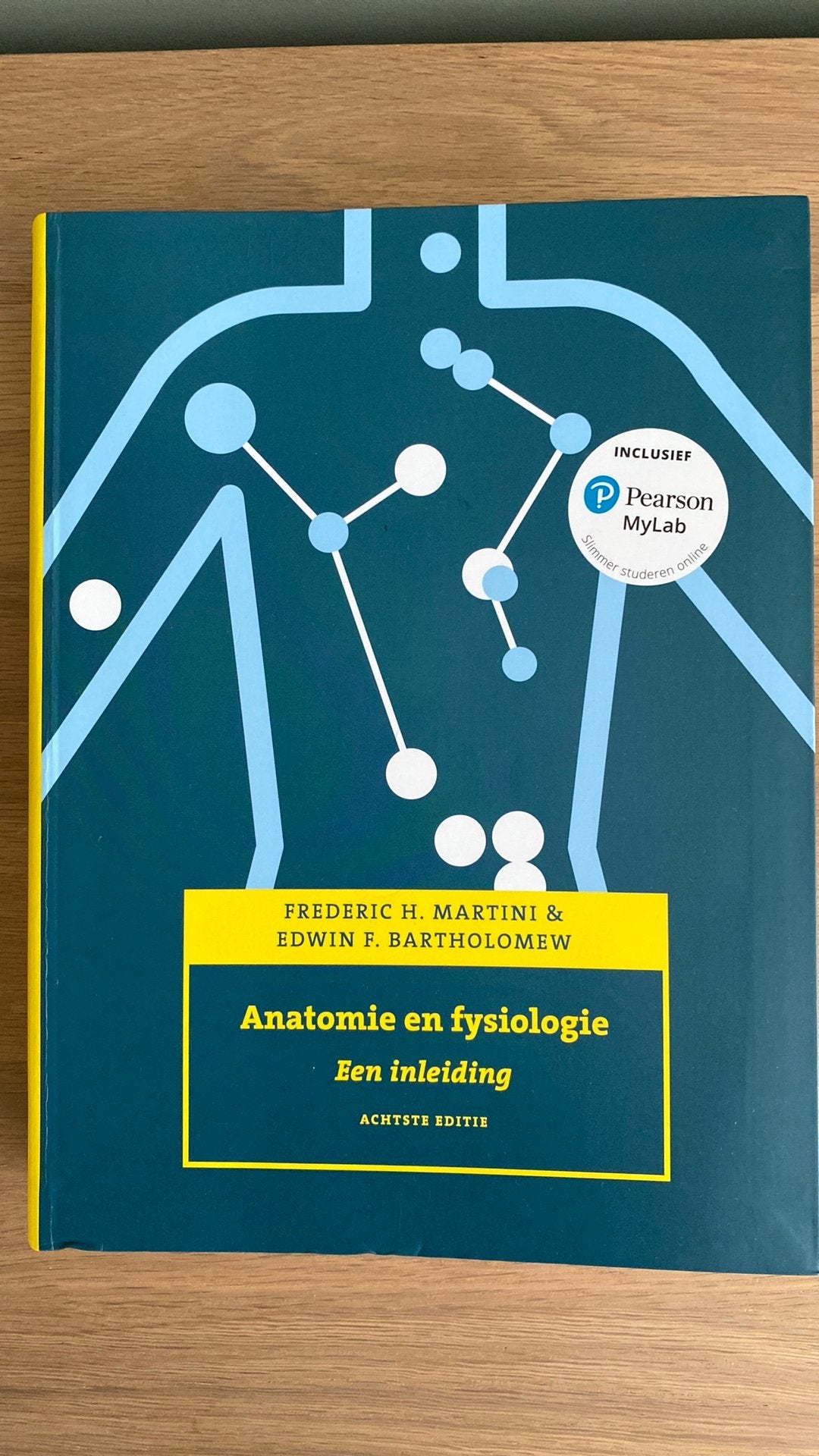 Studieboek Anatomie en fysiologie, Boeken, Overige vakken, Nieuw, Ophalen of Verzenden, Frederic H. Martini; Edwin F. Bartholomew