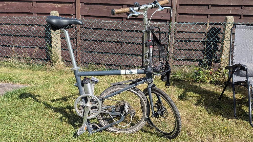 Vélo pliable électrique Ahooga - batterie neuve, Enlèvement, Utilisé, Totalement pliable, Autres marques