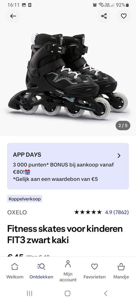 Skates kinderen, Kinderen en Baby's, Ophalen