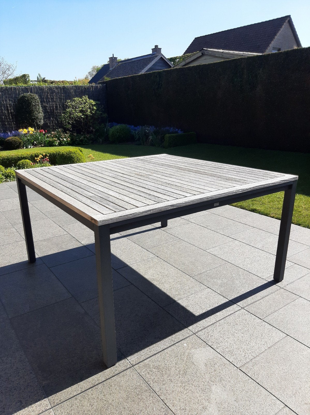 tuintafel, Tuin en Terras, Schuttingen, Ophalen, Gebruikt, Minder dan 1 meter