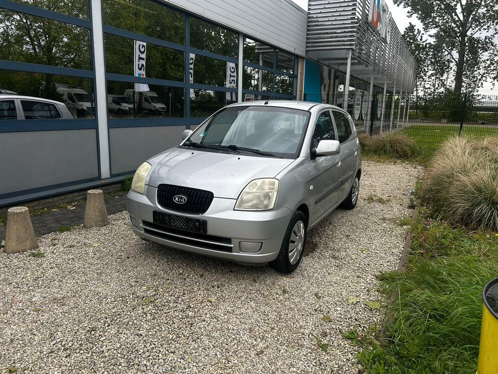 Kia picanto 1.0 benzine met keuring garantie, Argent ou Gris, Achat, 4 portes, Boîte manuelle