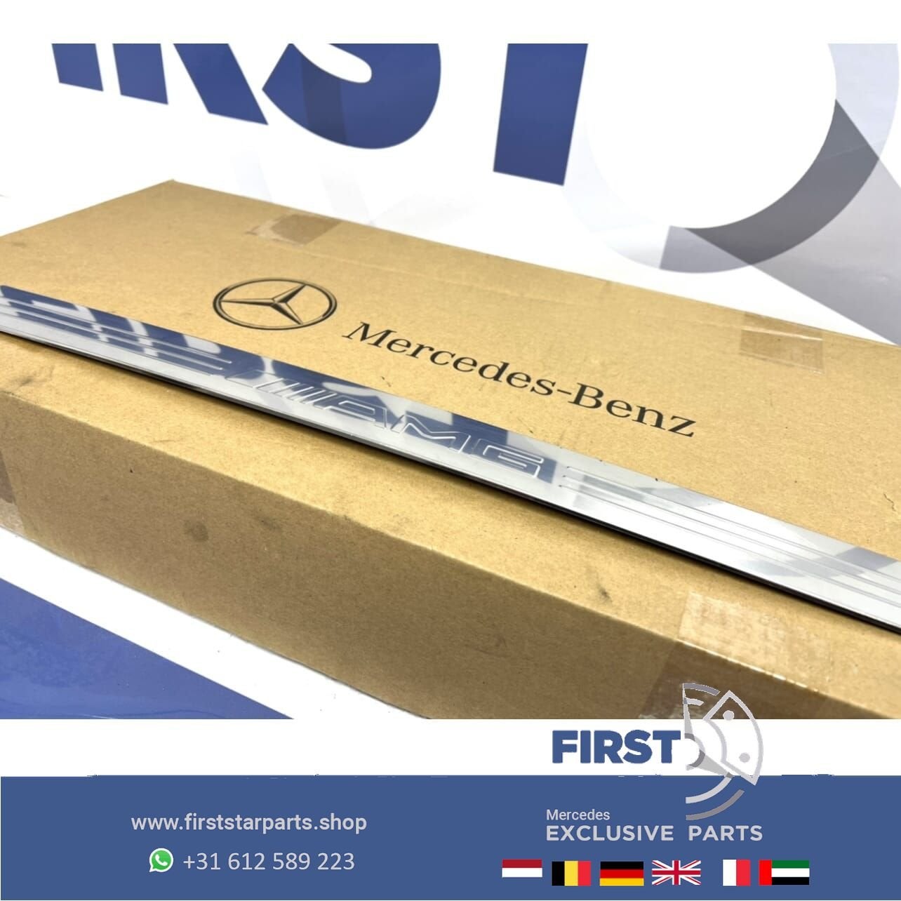 MERCEDES ORIGINELE C63 E63 G63 ML63 AMG INSTAPLIJST DORPEL L, Utilisé, -, -, Enlèvement ou Envoi