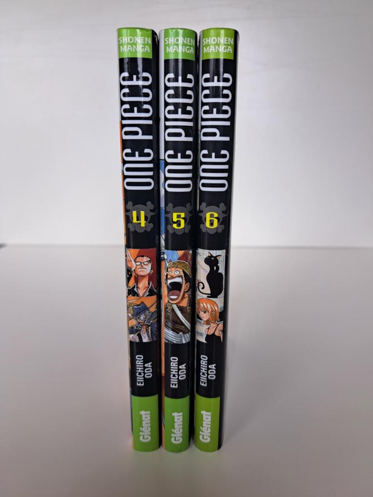 Manga uit één stuk, volumes 4,5,6 in zeer goede staat, Boeken, Ophalen