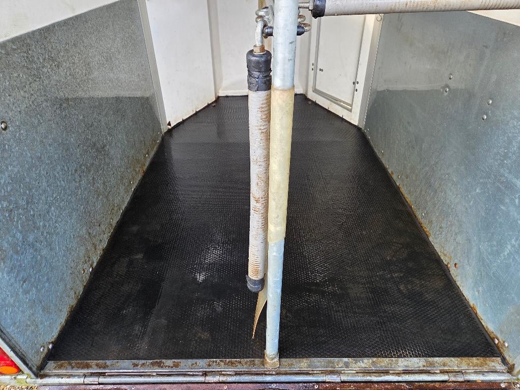 Paardentrailer voor 2 paarden, Ophalen, Gebruikt, Overige materialen, 2-paards trailer