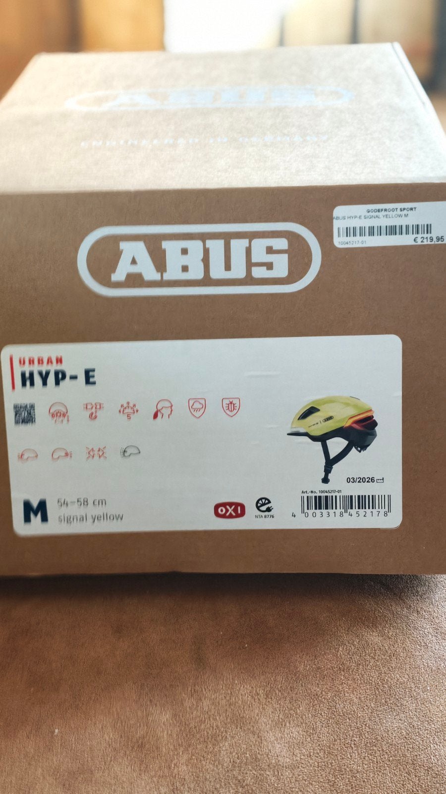 speedelec helm, M, Nieuw, Ophalen of Verzenden, ABUS