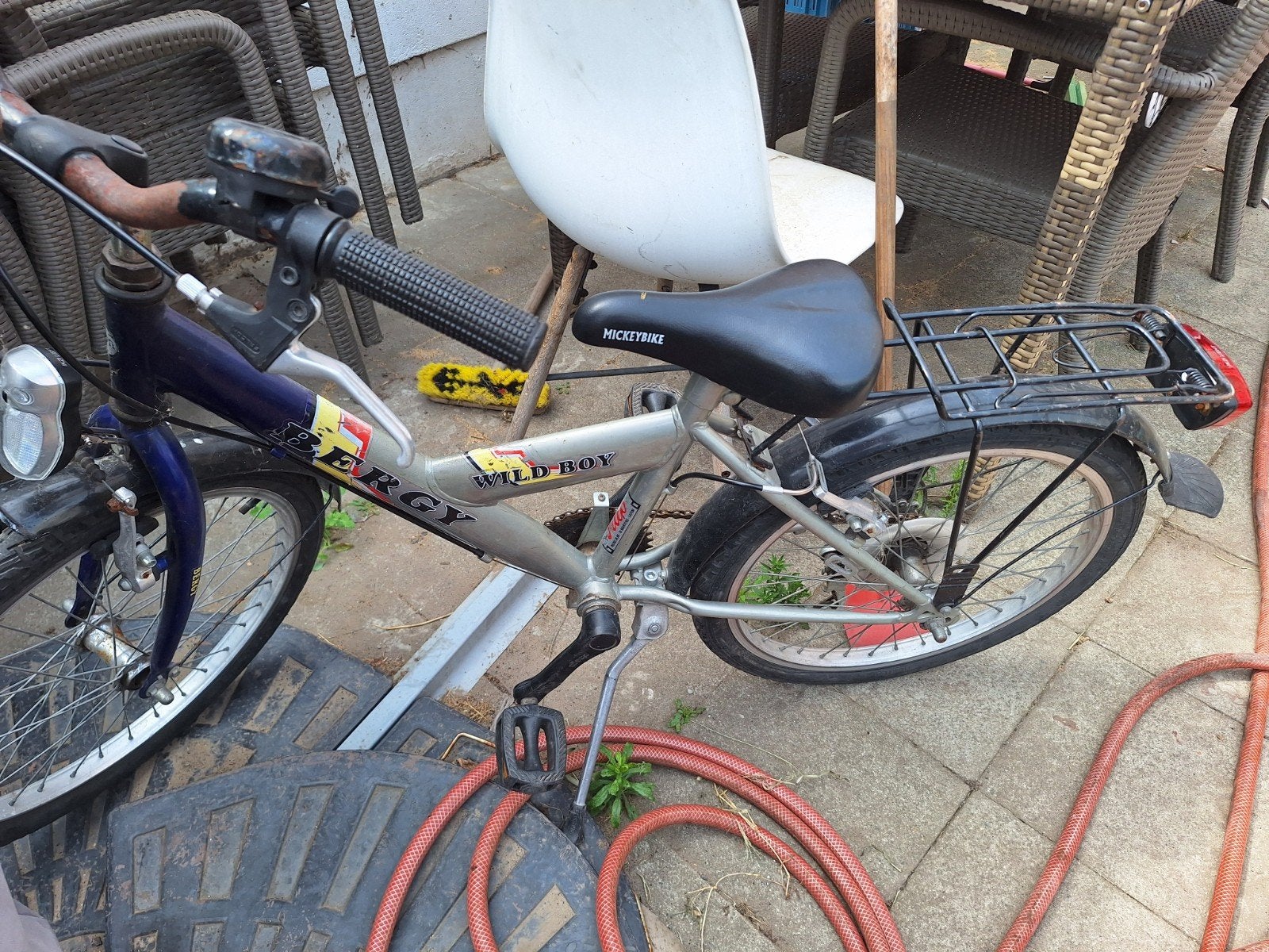 jongensfiets, Enlèvement, Utilisé, Moins de 10 vitesses, Frein à disque