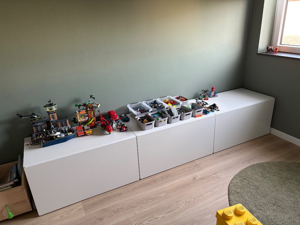 Speelgoedkist Smastad (IKEA), Comme neuf, 50 à 70 cm, 75 à 100 cm, Armoire