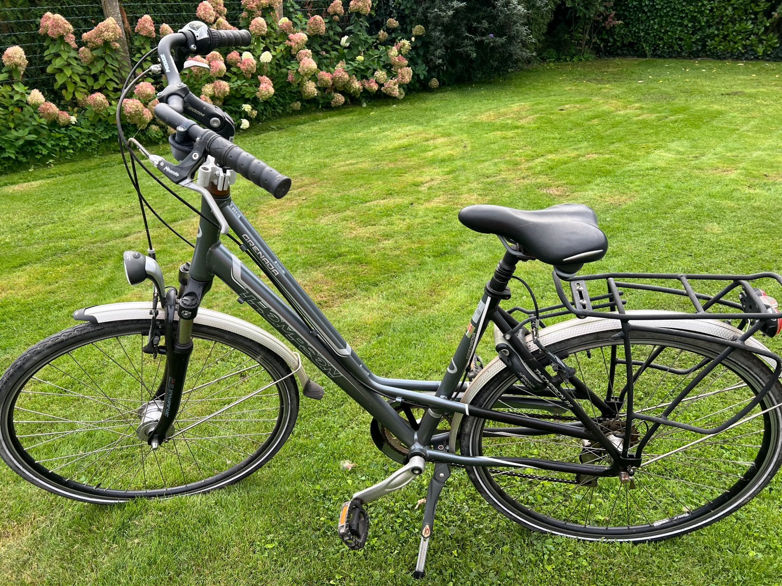 Damesfiets Thomson, Fietsen en Brommers, Minder dan 10 versnellingen, Gebruikt, 47 tot 50 cm, Ophalen