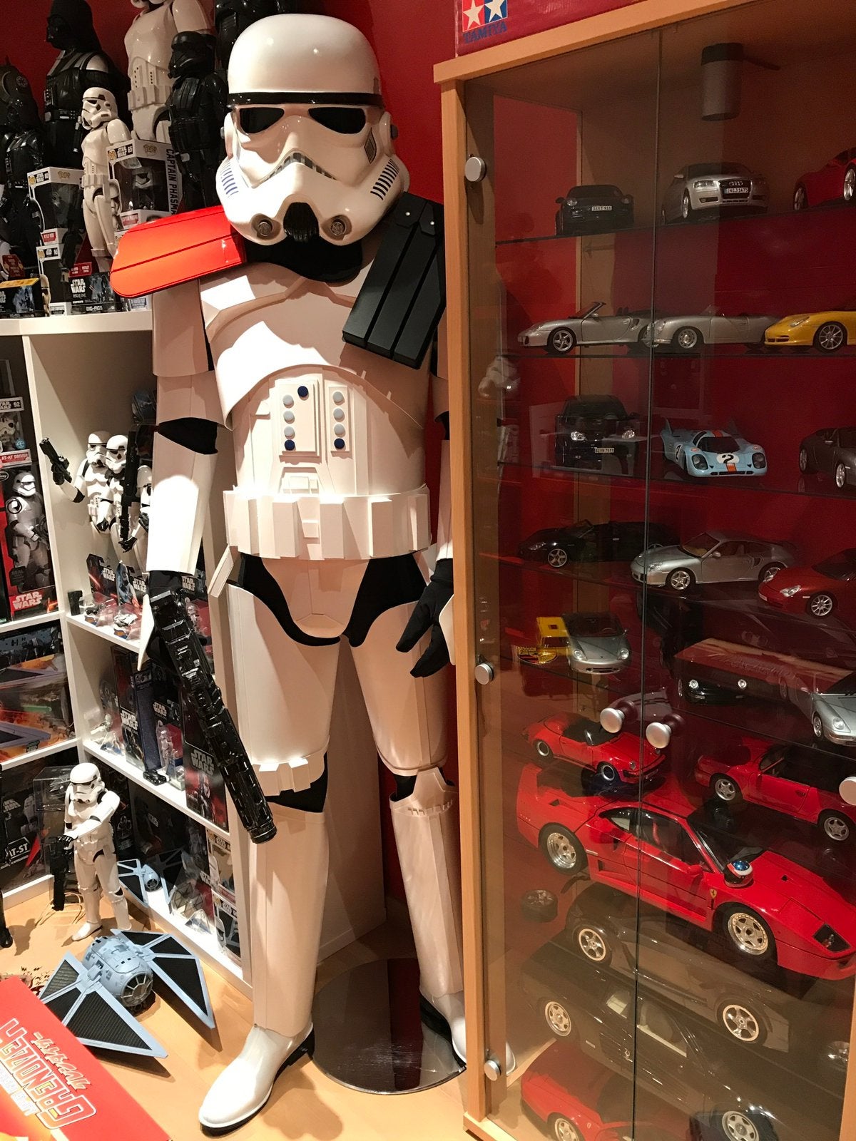 Star wars livesize stormtrooper, Ophalen, Zo goed als nieuw