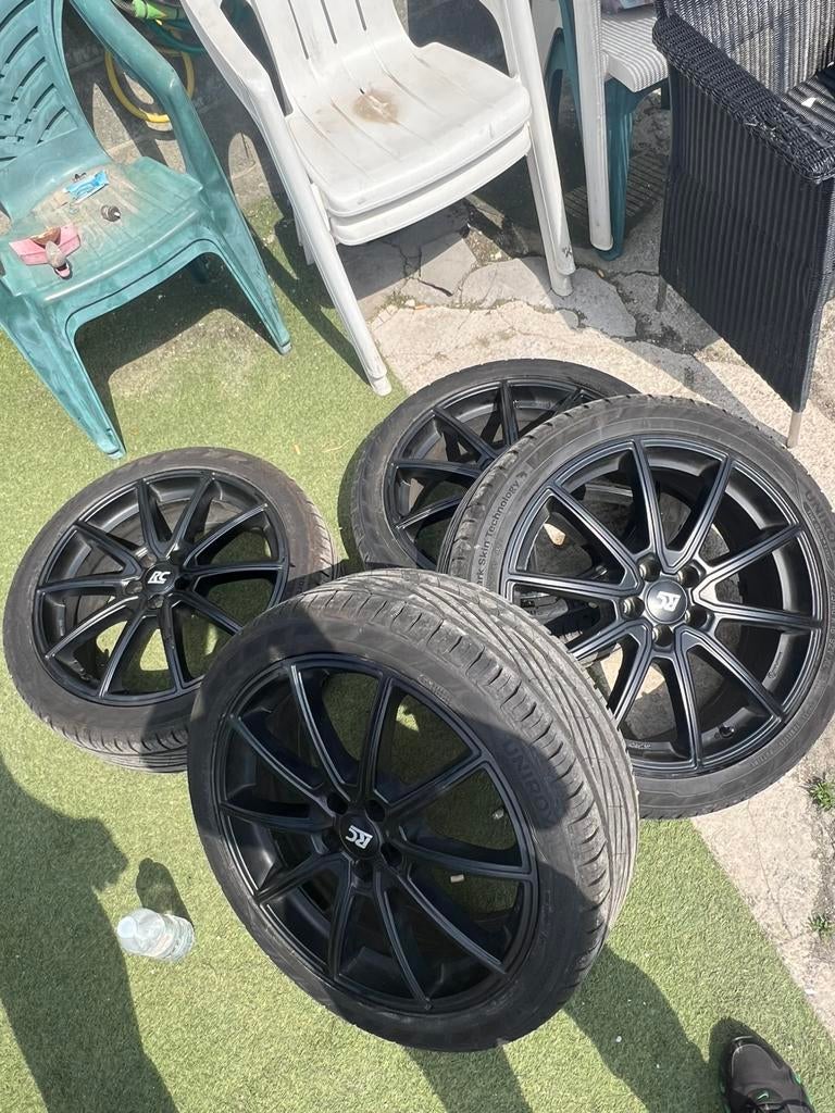 18” velgen 5x100, Ophalen, Zo goed als nieuw
