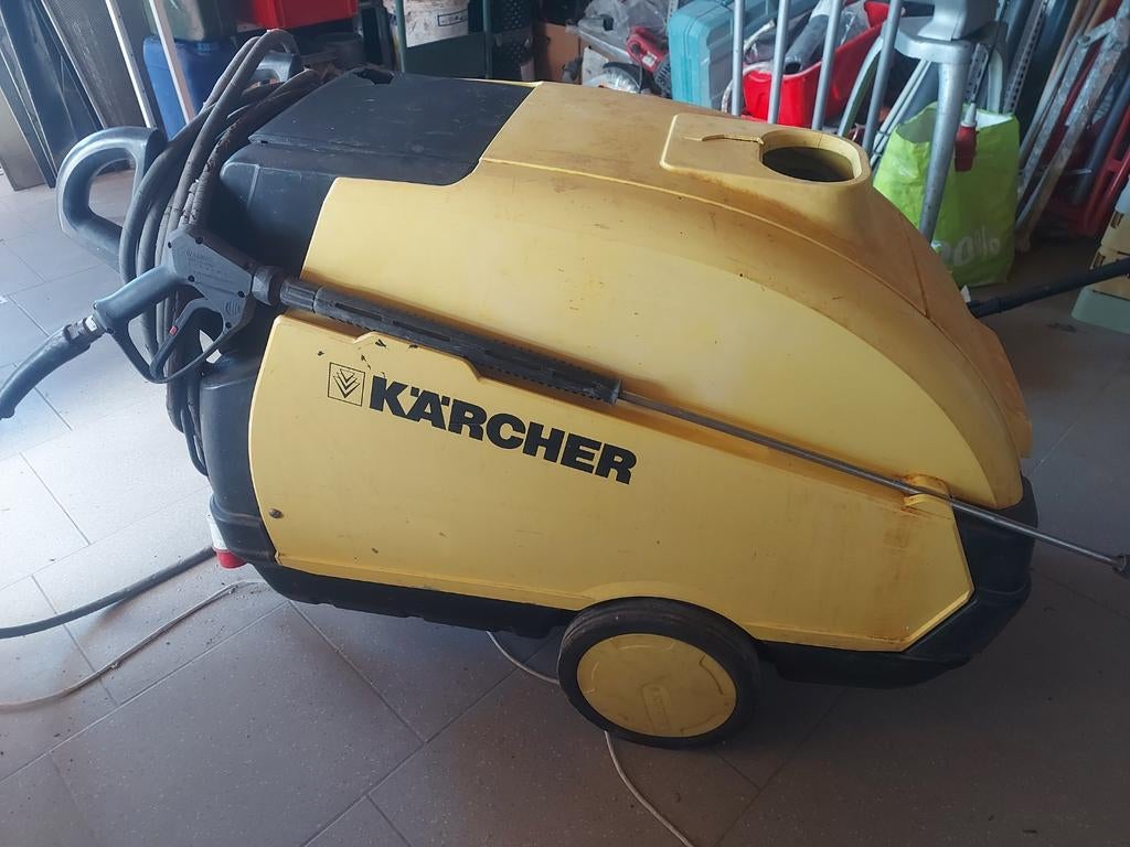 Karcher warm water, Ophalen
