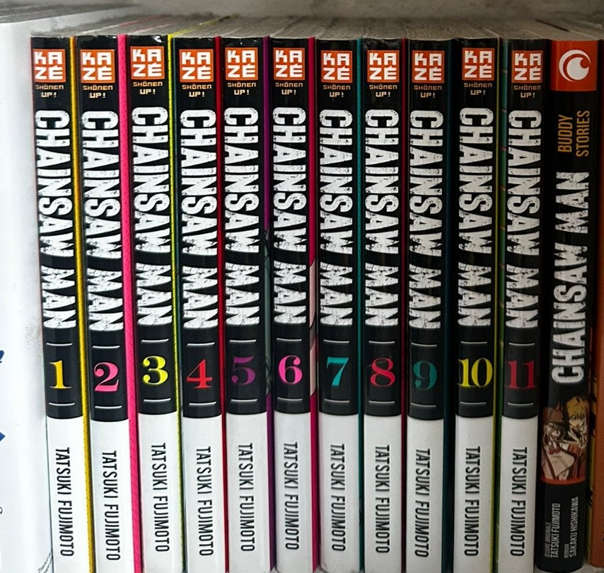 Chainsaw Man 1-11 + roman., Livres, BD | Comics, Plusieurs comics, Enlèvement, Utilisé, Europe