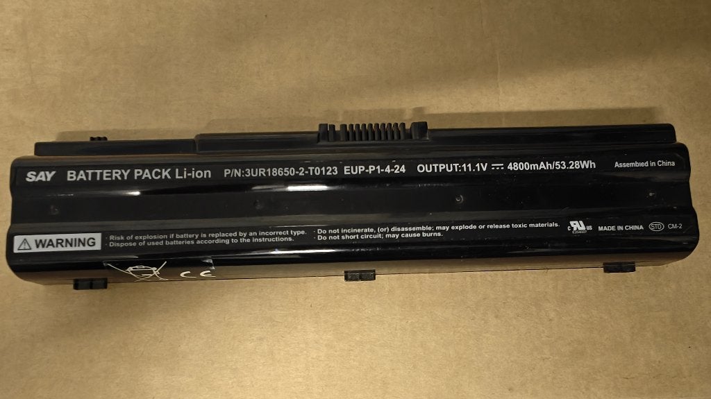 DES BATTERIES D'ORDINATEURS PORTABLES NON TESTÉ/DÉFECTUEUX, Enlèvement ou Envoi, Utilisé, HP