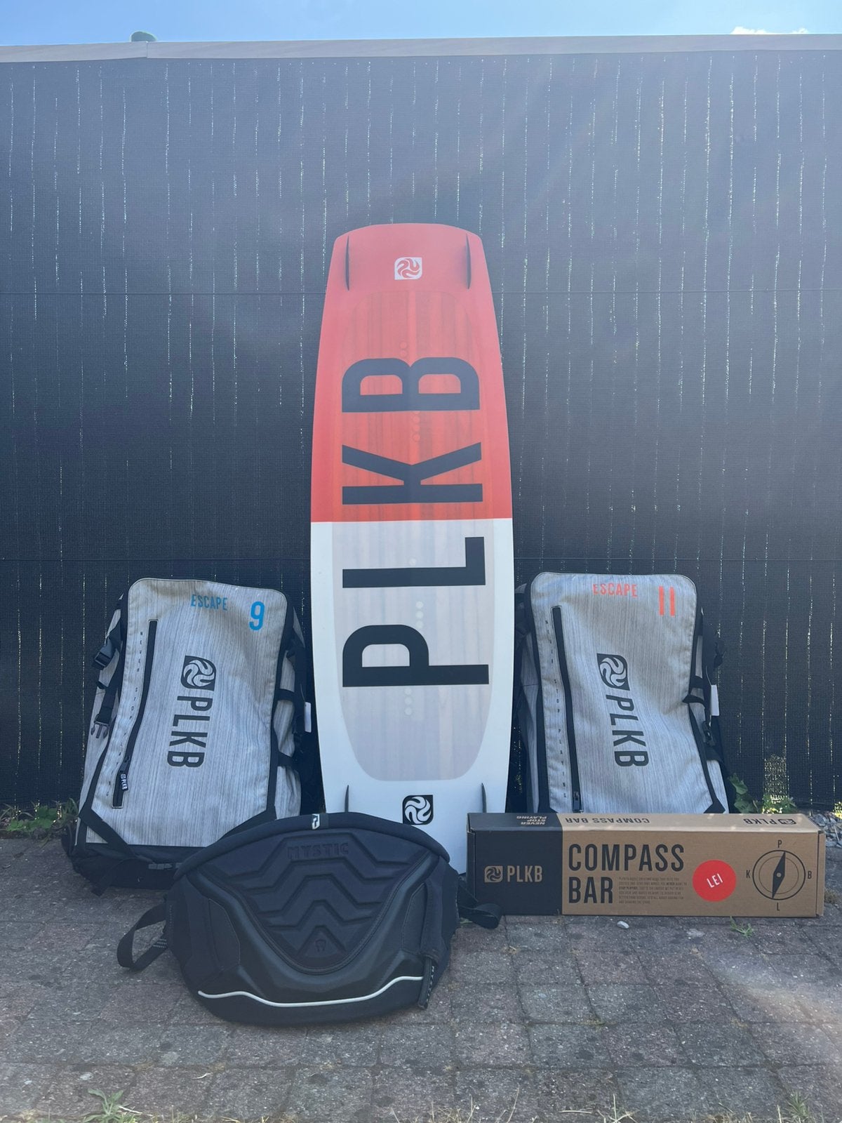 Complete PLKB kitesurfset, Ophalen, Kitesurf-set, Twintip, Nieuw