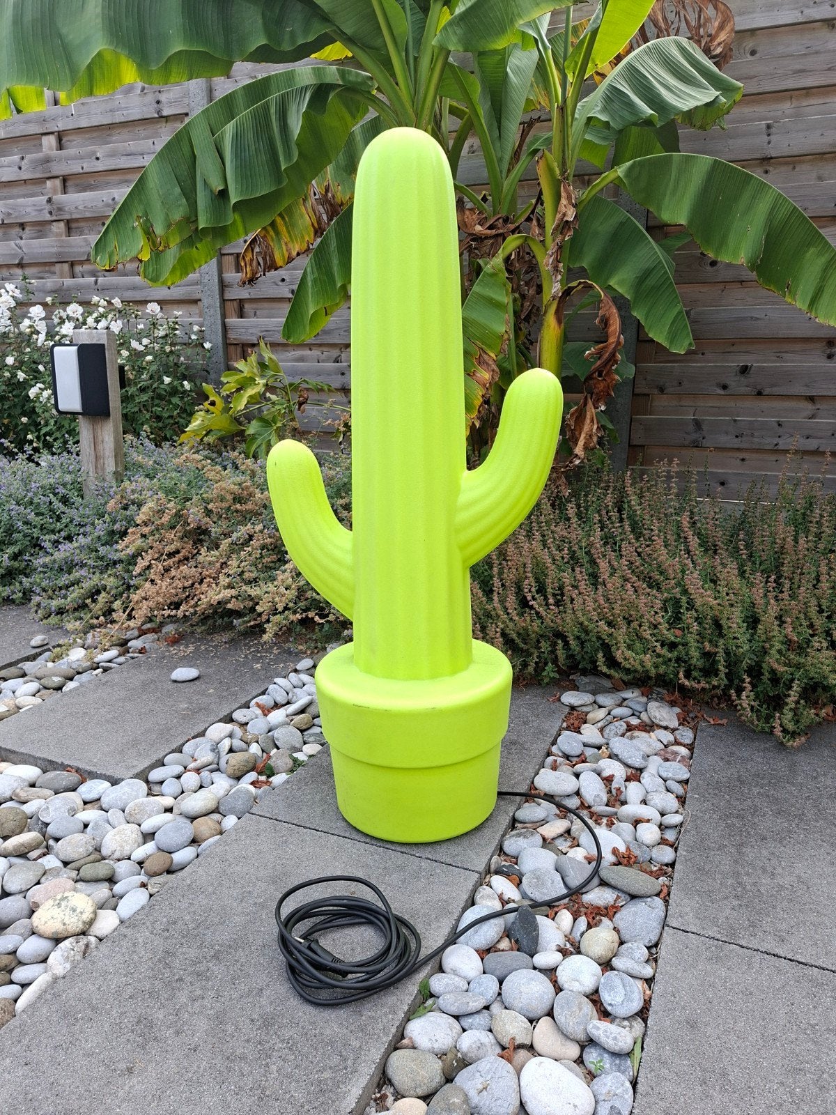 lamp buiten cactus 1m hoogte, Tuin en Terras, Ophalen